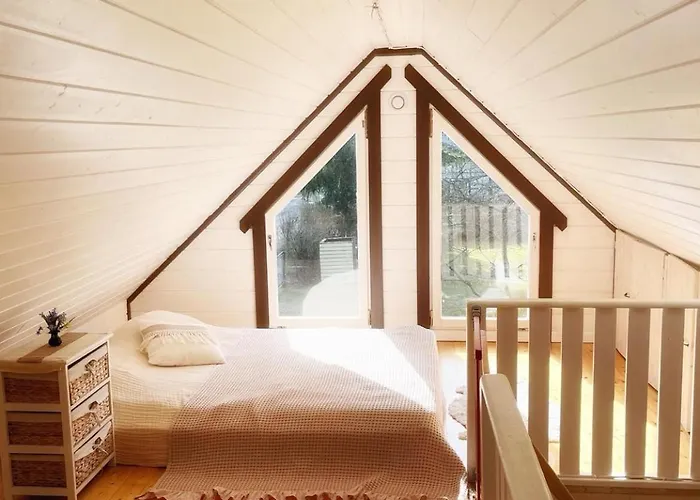 Apartamento Well-equipped Summerhouse With Sauna In